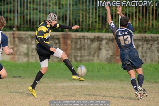 2012-10-14 Rugby Union Milano-Rugby Grande Milano 1388